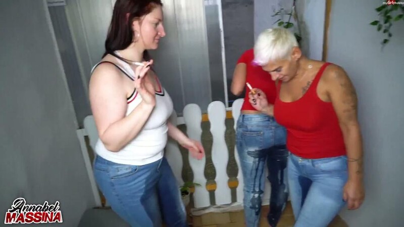 AnnabelMassina - XXL Jeanspiss w?hrend der Mittagspause [FullHD 1080P]  (MyDirtyHobby)