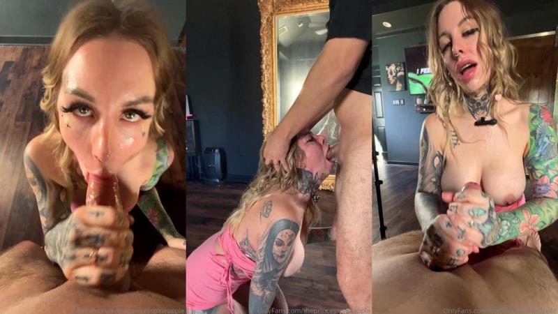 theprincesspineapple (high_imbrandy, iwantprincesspineapple, GF Xperience) - Deepthroat [FullHD 1080P]  (OnlyFans)