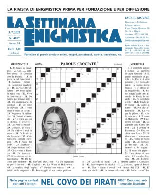 La Settimana Enigmistica N.4867 - 03 Luglio 2025