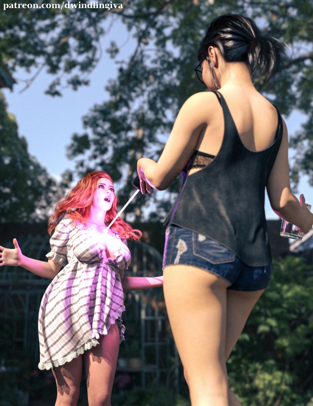 Dwindling Iva - A Quick Dip Part 02 3D Porn Comic