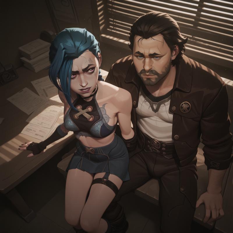 Scarlet_Meow - Jinx x Vander AI Porn