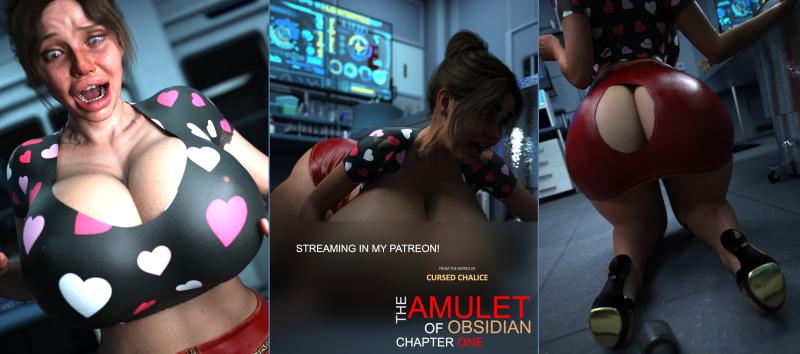 Traveller1993 - The Amulet of Obsidian 1 3D Porn Comic