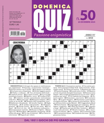 Domenica Quiz N.50 - 24 Dicembre 2025