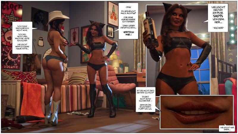 TAB109 - Modern Family 1 - Halloween Whores (german) 3D Porn Comic