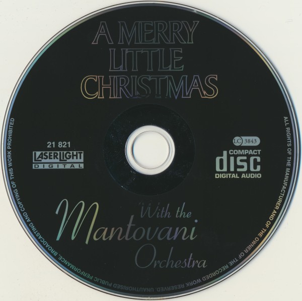 Mantovani & His Orchestra - A Merry Little Christmas With the Mantovani Orchestra (2001) (Lossless + 320)