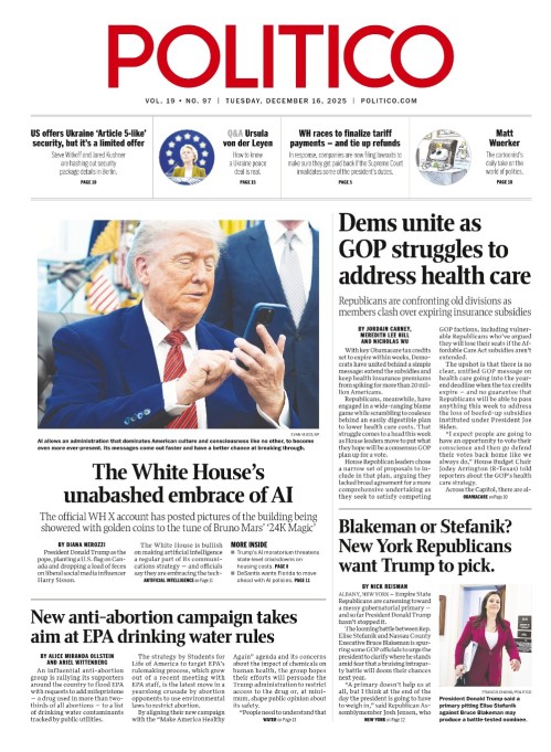 Politico - 16 December 2025