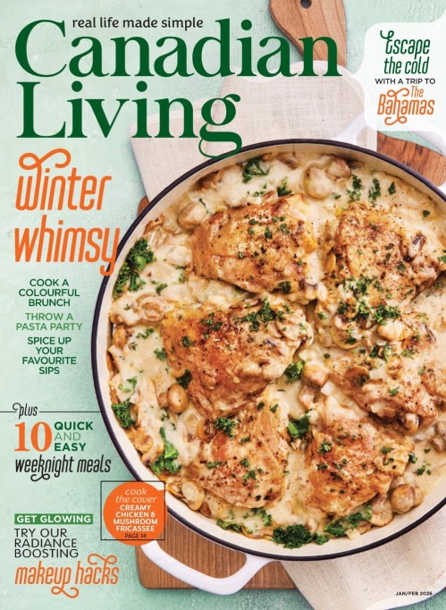 Canadian Living - Volume 51 No 1, January/February 2026