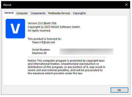 MAGIX VEGAS Pro 23.0.0.356