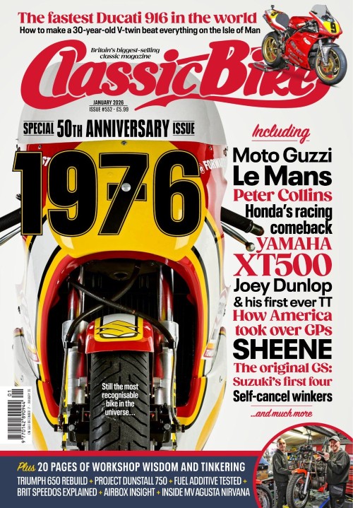Classic Bike UK - Issue 552, January 2026