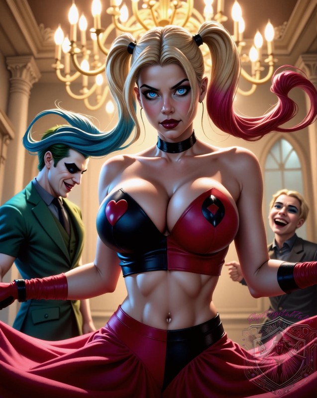 SkyeSideQuest - Harley Quinn AI Porn