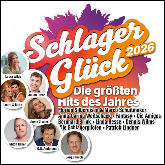 Schlagergluck 2026: Die Hits des Jahres (2CD)