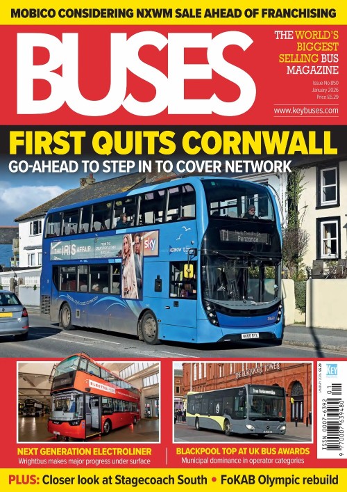 Buses Magazine - Issue 850, January 2026