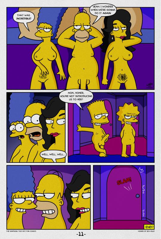 Lakikoopax - Homer of Sex-ville (The Simpsons) Porn Comics