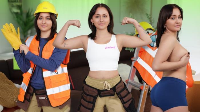 Angel Cake - This is No Place for a Woman, But My Tomboy Stepdaughter Can Earn My Respect With Her Pussy [SD 360p]