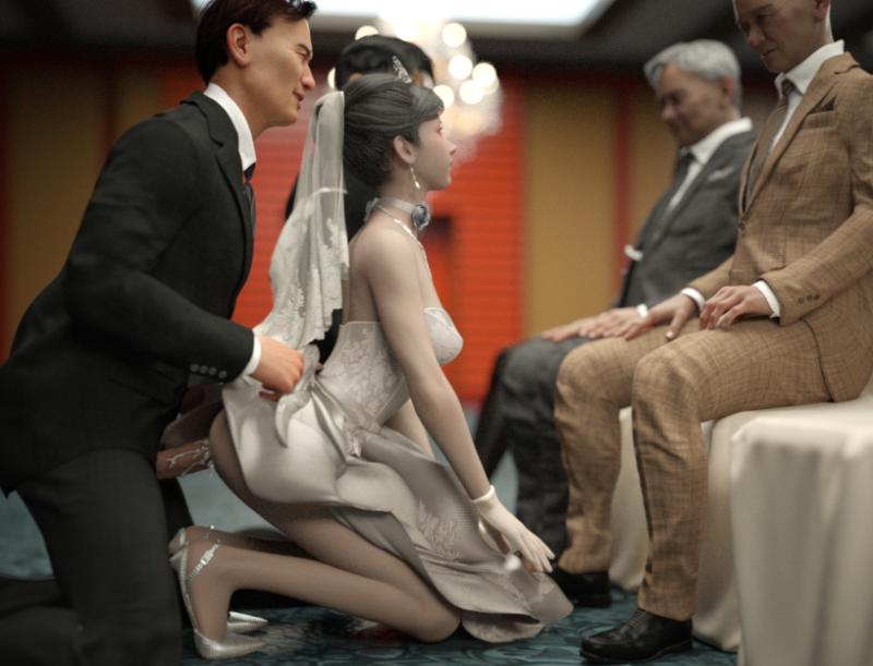 Connector_Jp - The Fall Of The Swan vol.4 - The nightmare of a bride 3D Porn Comic