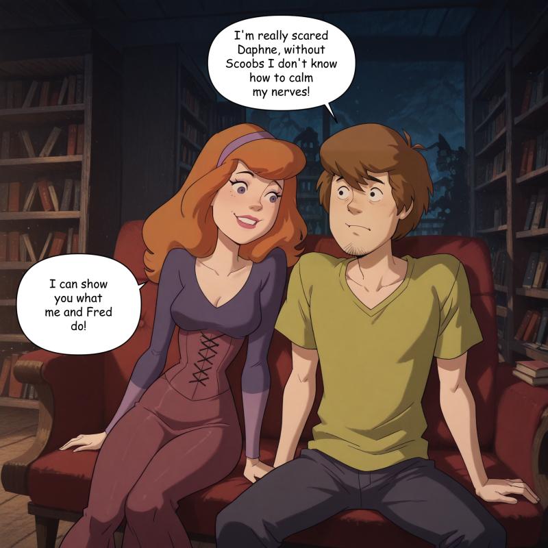 Scarlet_Meow - Shaggy x Daphne AI Porn