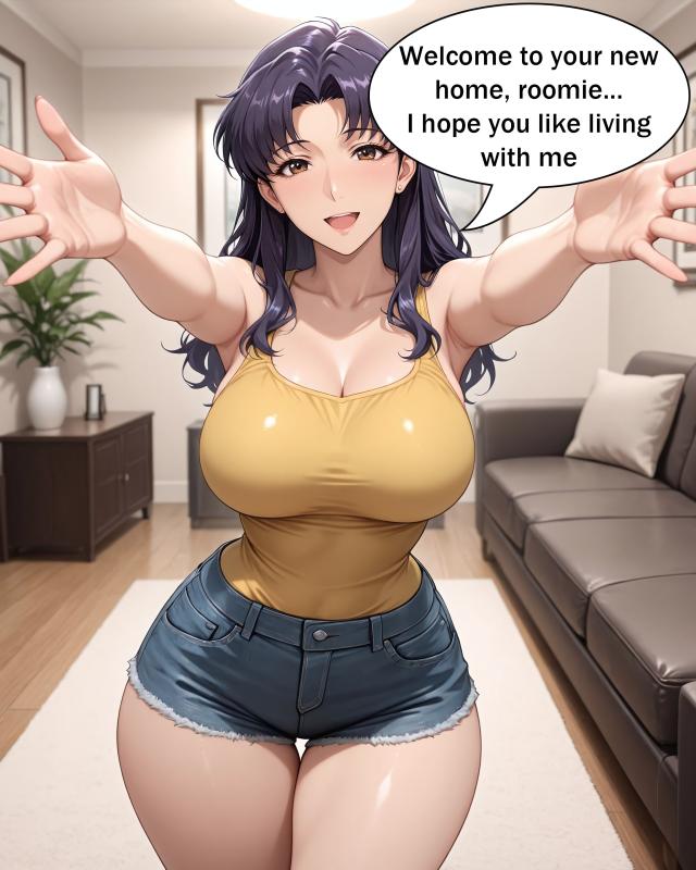 Konoha Waifus - Misato Porn Comics            / AI Porn