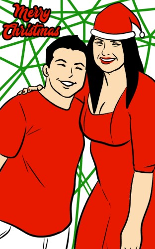 Tzinnxt - Merry Christmas Porn Comics