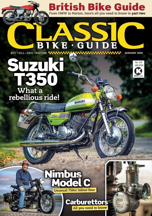 Classic Bike Guide - Issue 416, January 2026