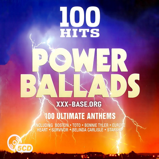 100 Hits: Power Ballads (100 Ultimate Anthems) 5CD