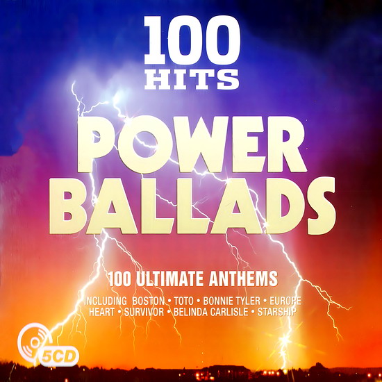 100 Hits: Power Ballads (100 Ultimate Anthems) 5CD