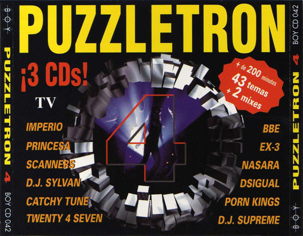 (Techno / Euro-House / Makina) [CD] VA Puzzletron...