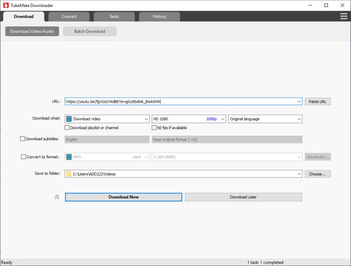 TubeMate Downloader 6.1.3 (x64)