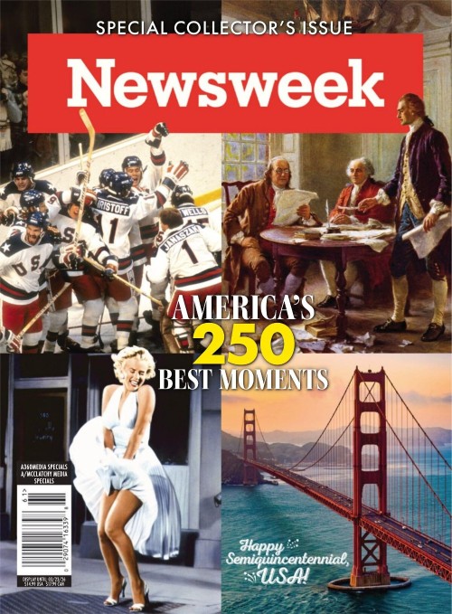 Newsweek Special Collector's Issue - America's 250 Best Moments, 2025