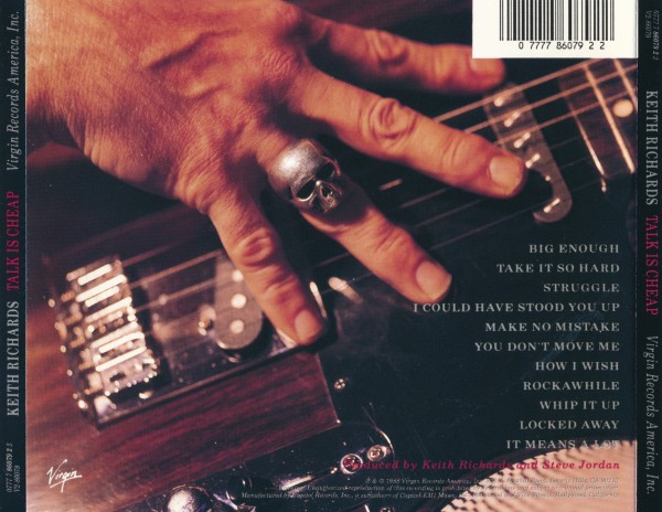 Keith Richards - Talk Is Cheap (1988) (Lossless + 320)
