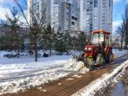 В Киеве обещают оперативно убрать снег