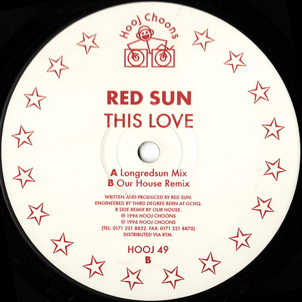 (Trance) [12"] [24/96] Red Sun - This Love...