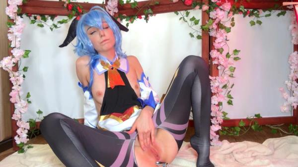 Lina Moore - Ganyu as a real naughty girl [FullHD 1080p]