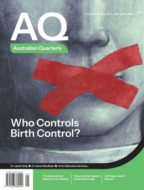 AQ Australian Quarterly - Vol 97 Issue 1, JanuaryMarch 2026