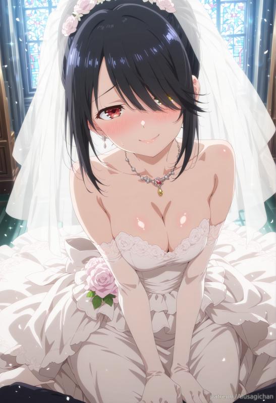 [AIusagichan] デート・ア・ライブ 時崎 狂三 Date A Live Kurumi Tokisaki 646P [AI Generated] AI Porn