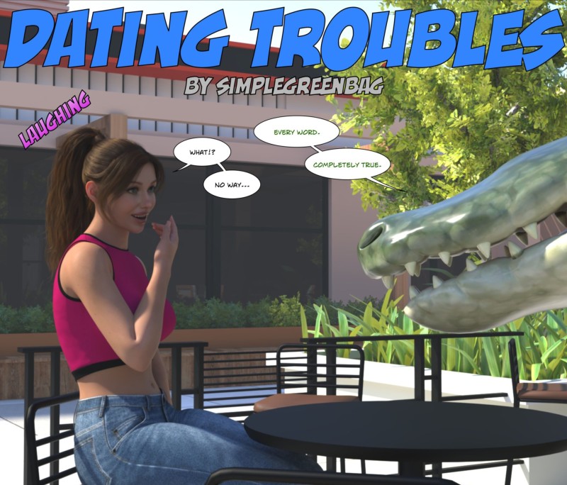 [SimpleGreenBag] Dating Troubles 3D Porn Comic