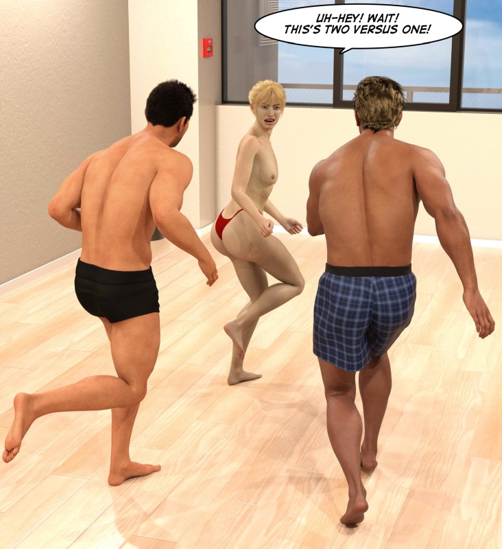 Hanna2Three - Blonde Beast 3D Porn Comic