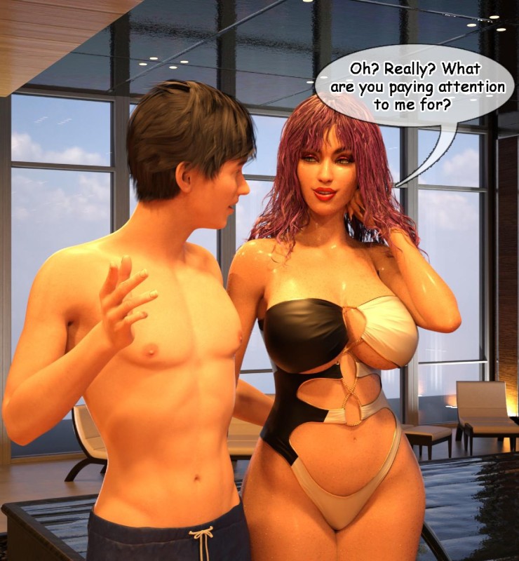 [FetishNylon] Demon mask 3D Porn Comic