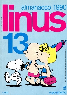 Linus Almanacchi 26 - Almanacco 1990, Linus 13;.supp. Linus 12 (Rizzoli 1989-12)