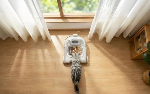 Представлена автоматическая кормушка для кошек с распознаванием "лица"