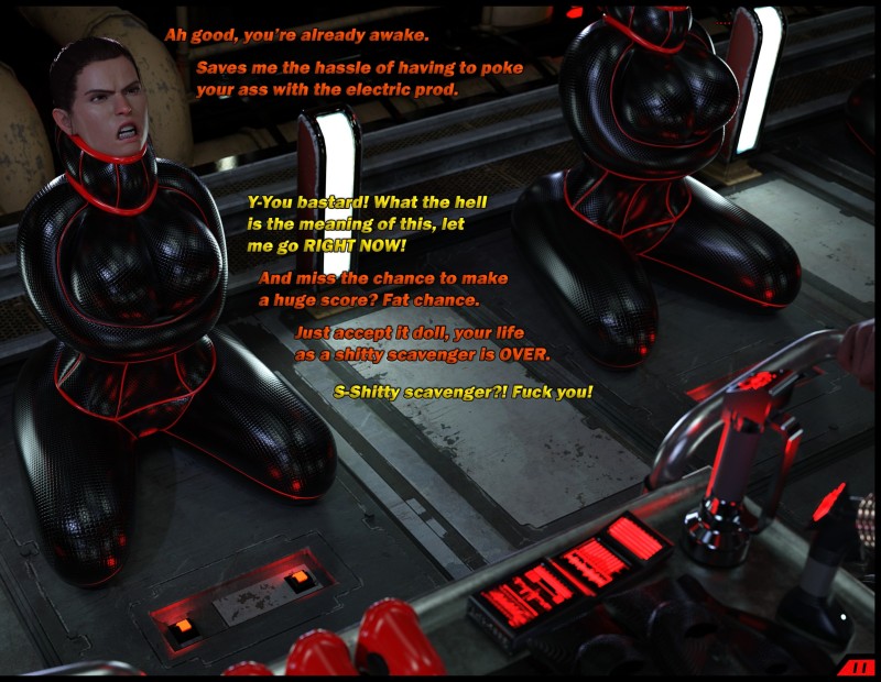 [Scriptor] A scavengers folly! 3D Porn Comic