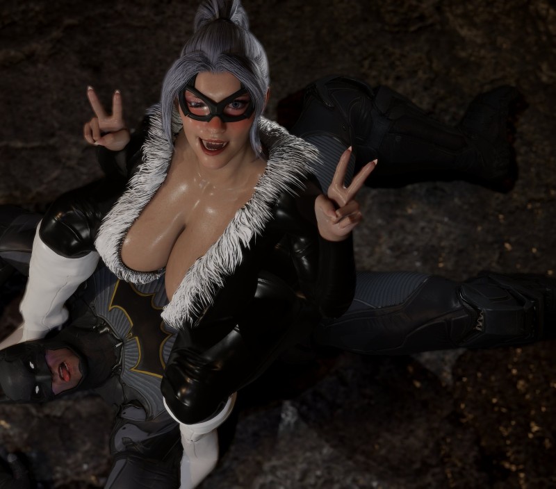 [Dodo_3D] Blackcat vs Batman 3D Porn Comic