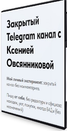 постер к Закрытый Telegram канал (Ксения Овсянникова) (2025) WEBRip