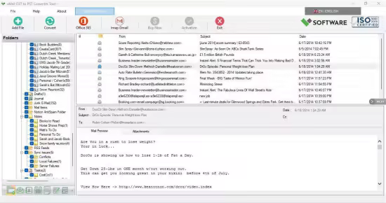 vMail OST to PST Converter 15.0.0.2 Multilingual