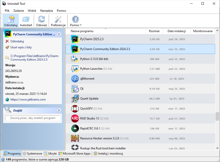Uninstall Tool 3.8.1.5740 MULTi-PL