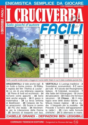I Cruciverba Facili N.43 - Febbraio-Marzo 2026