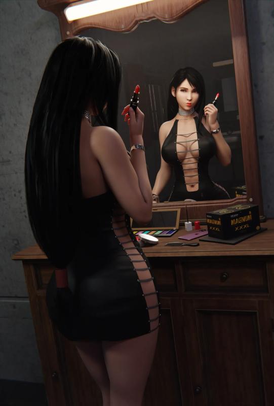 Eskandart - Tifa 3D Porn Comic