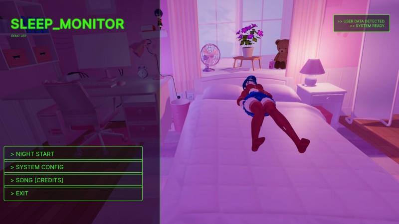 Sleep Monitor Demo v2 by DashyDash Adult Game