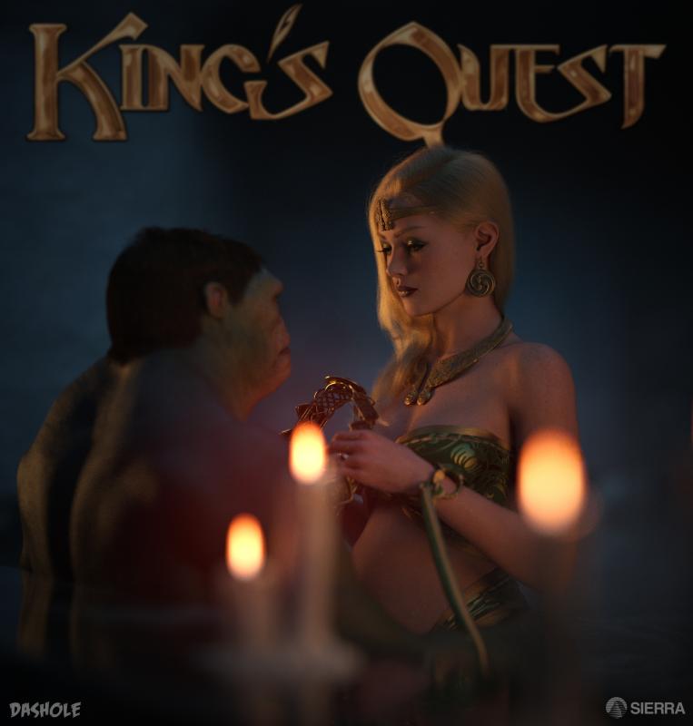 Dashole - A Queen's Place 3D Porn Comic