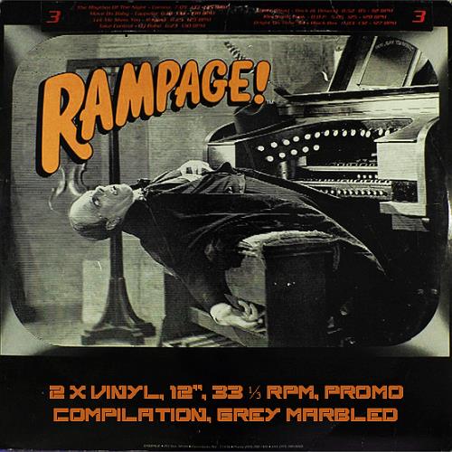 Ultimix Rampage! 3 (2 x Vinyl, 12, 33 ⅓ RPM, Compilation, Promo)