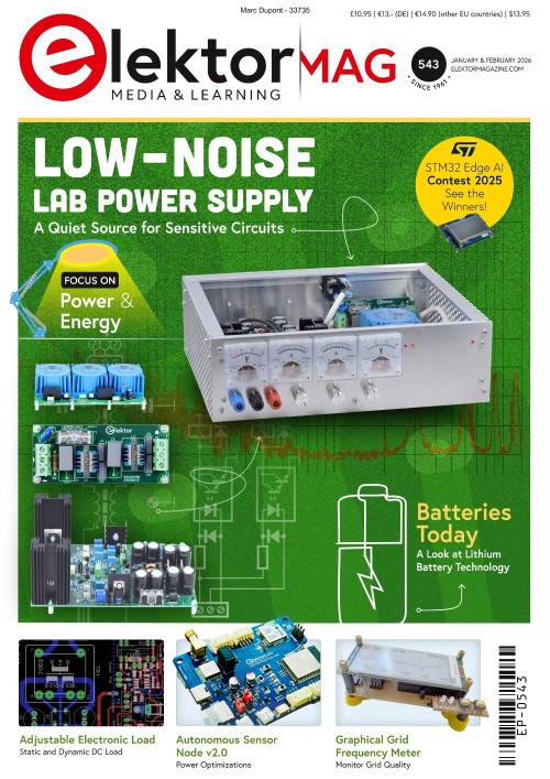 Elektor Mag - Issue 543, January/February 2026